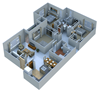 3 Bedrooms 2 Baths 3 Bedrooms 2 Baths